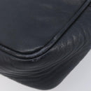 CELINE Macadam Canvas C Sulky Bag PVC Leather Suede 2 Set Beige Navy Auth 207528-8