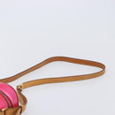 LOUIS VUITTON Vernis Sullivan Vertical Bag Fuchsia Pink M91259 LV Auth 207529-10