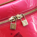 LOUIS VUITTON Vernis Sullivan Vertical Bag Fuchsia Pink M91259 LV Auth 207529-17