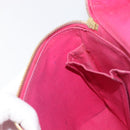 LOUIS VUITTON Vernis Sullivan Vertical Bag Fuchsia Pink M91259 LV Auth 207529-23