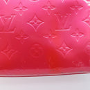 LOUIS VUITTON Vernis Sullivan Vertical Bag Fuchsia Pink M91259 LV Auth 207529-4