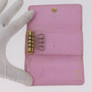 LOUIS VUITTON Monogram Multicolor Wallet 3 Set White LV Auth 207532-25