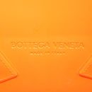 Bottega Veneta Hand Bag Rubber Orange Auth 207536A-12