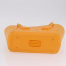 Bottega Veneta Hand Bag Rubber Orange Auth 207536A-5
