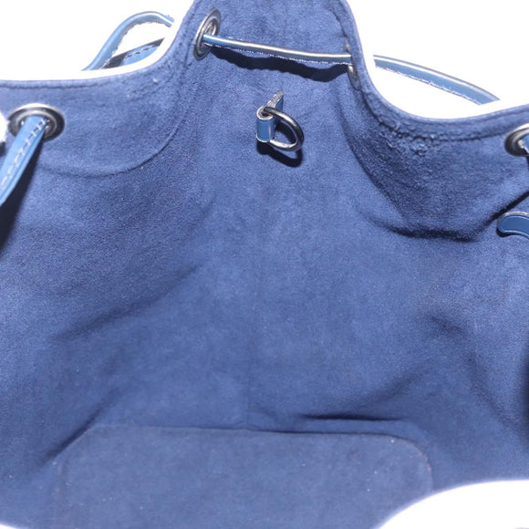 LOUIS VUITTON Epi Petit Noe Shoulder Bag Yvoire Navy M40881 LV Auth 207540V