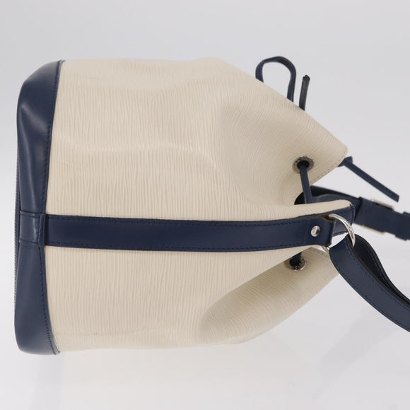 LOUIS VUITTON Epi Petit Noe Shoulder Bag Yvoire Navy M40881 LV Auth 207540V