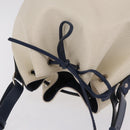 LOUIS VUITTON Epi Petit Noe Shoulder Bag Yvoire Navy M40881 LV Auth 207540V-7