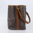 LOUIS VUITTON Monogram Petit Noe Shoulder Bag M42226 LV Auth 207542-5