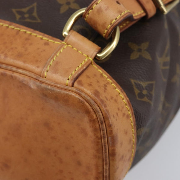 LOUIS VUITTON Monogram Montsouris MM Backpack M51136 LV Auth 207543