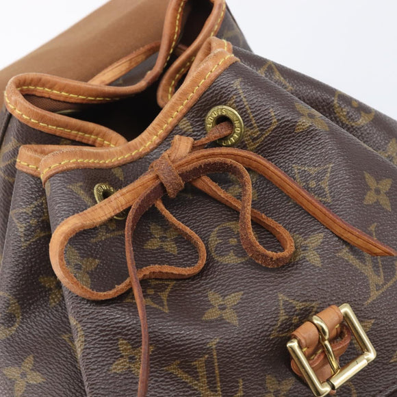 LOUIS VUITTON Monogram Montsouris MM Backpack M51136 LV Auth 207543