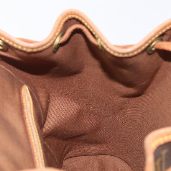 LOUIS VUITTON Monogram Montsouris MM Backpack M51136 LV Auth 207543