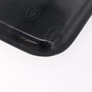 Cartier Hand Bag Patent Black Auth 207546V-14