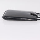 Cartier Hand Bag Patent Black Auth 207546V-4