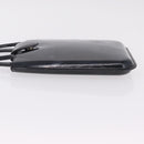 Cartier Hand Bag Patent Black Auth 207546V-5