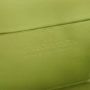 Bottega Veneta Shoulder Bag Leather Light Yellow Silver Auth 207547V-18