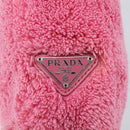 PRADA Accessory Pouch Pile Pink Silver Auth 207550V-20