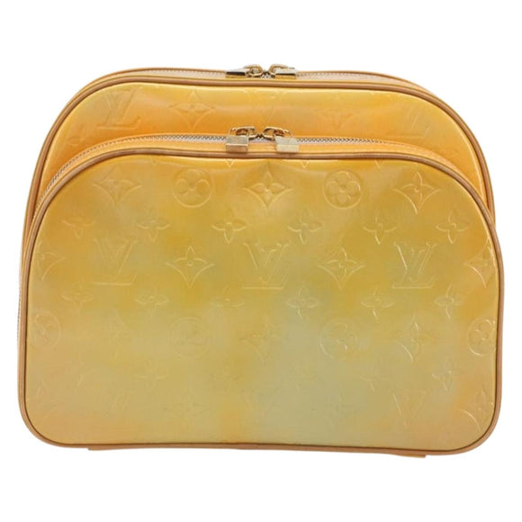 LOUIS VUITTON Monogram Vernis Marley Backpack Gris M91038 LV Auth 207555A