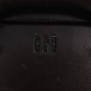 LOEWE Trunk Leather Dark Brown Gold Tone Auth 207565A-21