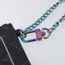 LOUIS VUITTON Monogram Eclipse Fragment iPhone Case M64449 LV Auth 207569V-9