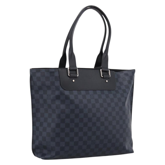 LOUIS VUITTON Damier Cobalt Cabavayage Tote Bag N41397 LV Auth 207570