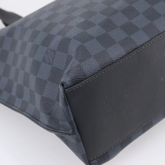 LOUIS VUITTON Damier Cobalt Cabavayage Tote Bag N41397 LV Auth 207570