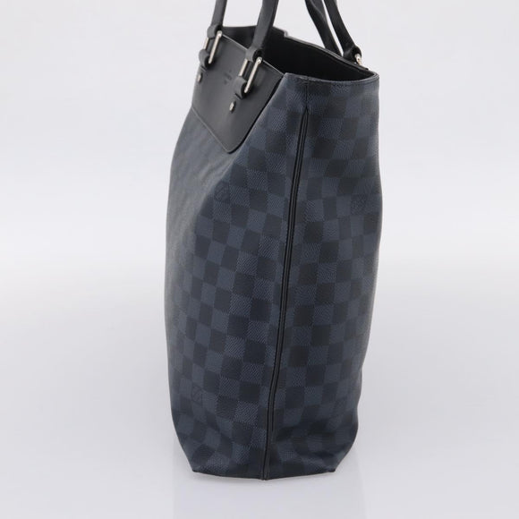 LOUIS VUITTON Damier Cobalt Cabavayage Tote Bag N41397 LV Auth 207570
