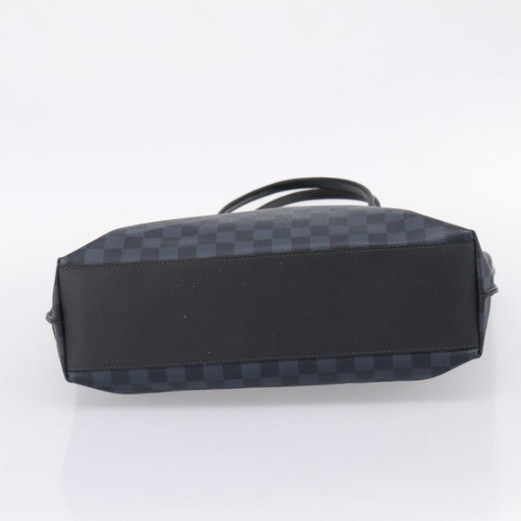LOUIS VUITTON Damier Cobalt Cabavayage Tote Bag N41397 LV Auth 207570