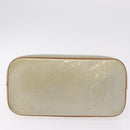 LOUIS VUITTON Monogram Vernis Houston Hand Bag Gris M91053 LV Auth 207572-8