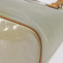 LOUIS VUITTON Monogram Vernis Houston Hand Bag Gris M91053 LV Auth 207572-19