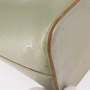 LOUIS VUITTON Monogram Vernis Houston Hand Bag Gris M91053 LV Auth 207572-20