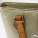 LOUIS VUITTON Monogram Vernis Houston Hand Bag Gris M91053 LV Auth 207572-23