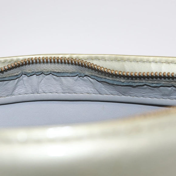 LOUIS VUITTON Monogram Vernis Houston Hand Bag Gris M91053 LV Auth 207572