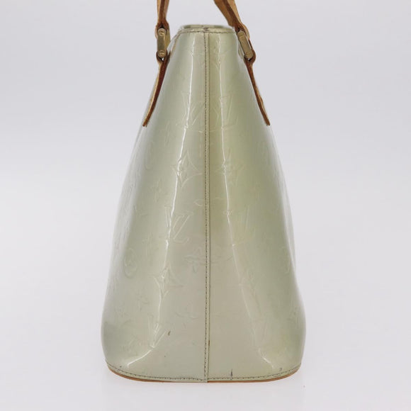 LOUIS VUITTON Monogram Vernis Houston Hand Bag Gris M91053 LV Auth 207572