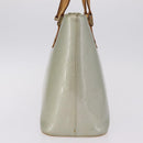 LOUIS VUITTON Monogram Vernis Houston Hand Bag Gris M91053 LV Auth 207572-6
