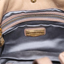 Miu Miu Vitellolux Matelasse Hand Bag Leather 2way Pink Gold Tone Auth 207573V-21