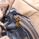 Miu Miu Vitellolux Matelasse Hand Bag Leather 2way Pink Gold Tone Auth 207573V-24