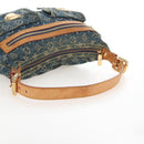 LOUIS VUITTON Monogram Denim Buggy PM Shoulder Bag Blue M95049 LV Auth 207579V-7