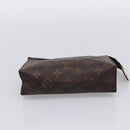 LOUIS VUITTON Monogram Poche Toilette 19 Pouch M47544 LV Auth 207582-5