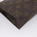 LOUIS VUITTON Monogram Poche Toilette 19 Pouch M47544 LV Auth 207582-17