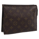LOUIS VUITTON Monogram Poche Toilette 19 Pouch M47544 LV Auth 207582-1