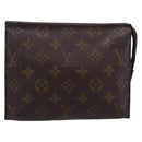 LOUIS VUITTON Monogram Poche Toilette 19 Pouch M47544 LV Auth 207582-13