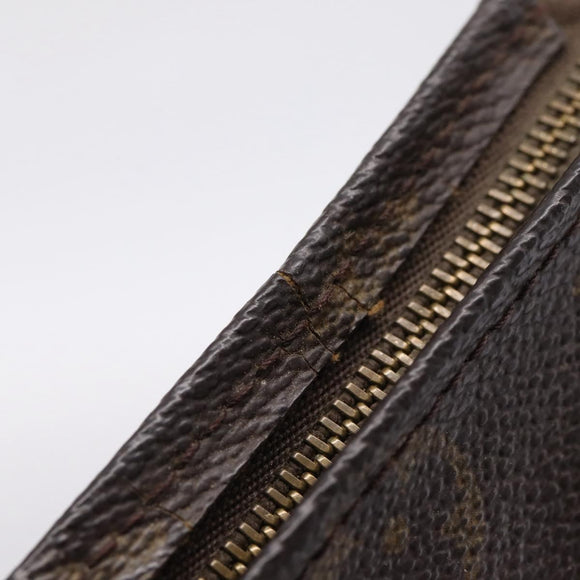LOUIS VUITTON Monogram Poche Toilette 19 Pouch M47544 LV Auth 207582