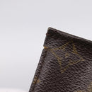 LOUIS VUITTON Monogram Poche Toilette 19 Pouch M47544 LV Auth 207582-8