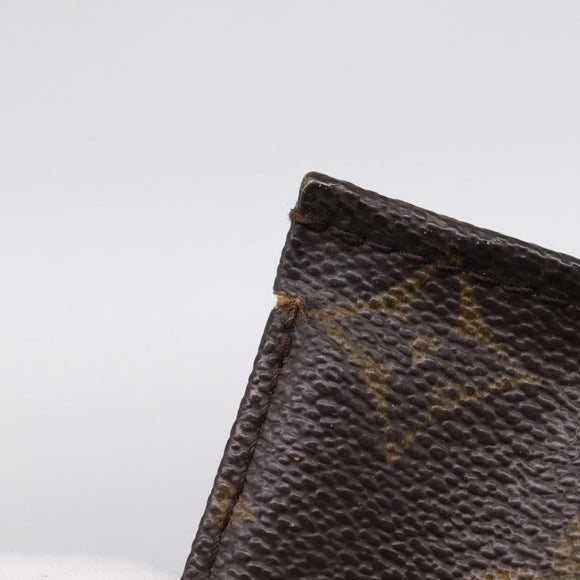 LOUIS VUITTON Monogram Poche Toilette 19 Pouch M47544 LV Auth 207582