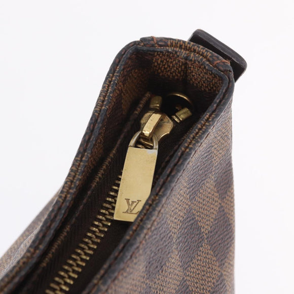 LOUIS VUITTON Damier Ebene Looping GM Shoulder Bag N51144 LV Auth 207583A