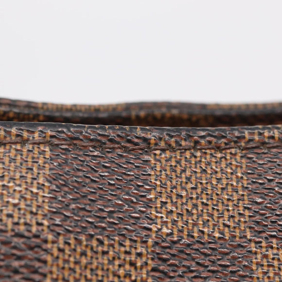 LOUIS VUITTON Damier Ebene Looping GM Shoulder Bag N51144 LV Auth 207583A