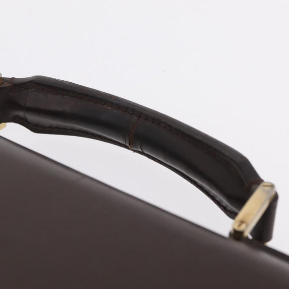 LOUIS VUITTON Damier Ebene Altona PM Briefcase N53315 LV Auth 207585