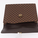 LOUIS VUITTON Damier Ebene Altona PM Briefcase N53315 LV Auth 207585-23