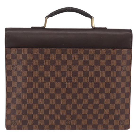 LOUIS VUITTON Damier Ebene Altona PM Briefcase N53315 LV Auth 207585