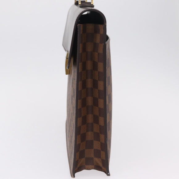 LOUIS VUITTON Damier Ebene Altona PM Briefcase N53315 LV Auth 207585